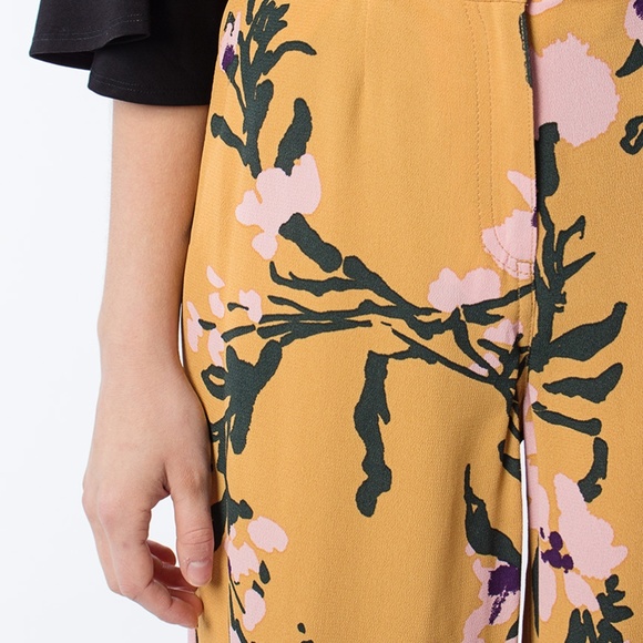 Marimekko Lici Belted Palazzo Pants Anthropologie - Picture 2 of 6